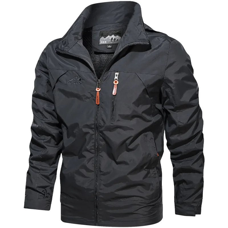 Wintero - Wintermantel Männer, Leicht, Winddicht, Reißverschluss, Outdoor Jacke