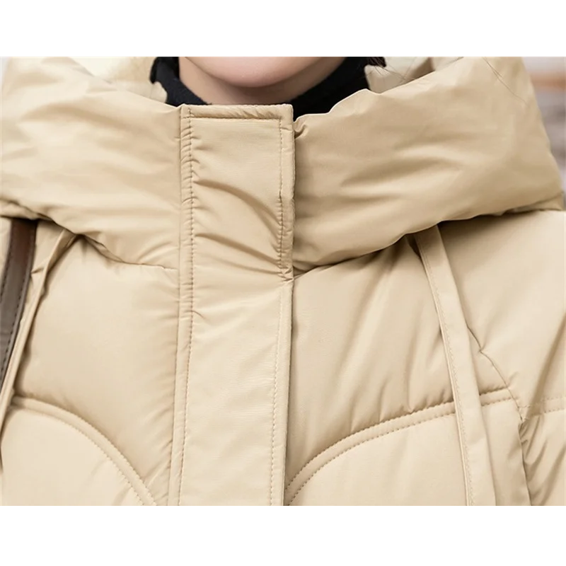 MonAmi - Parka Winterjacke Damen mit Kapuze und Taschen, warm gefüttert und stylisch