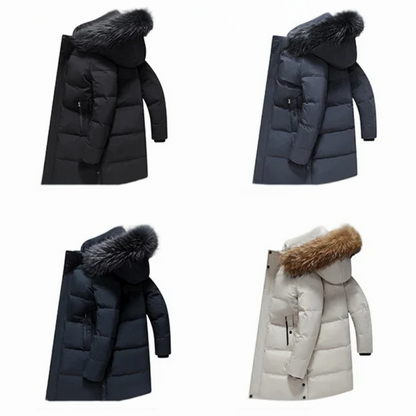 Sturmin - Parka Winterjacke Herren - Wasserabweisend, Warm Gefüttert, Kapuze