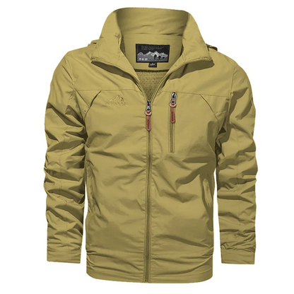 Wintero - Wintermantel Männer, Leicht, Winddicht, Reißverschluss, Outdoor Jacke