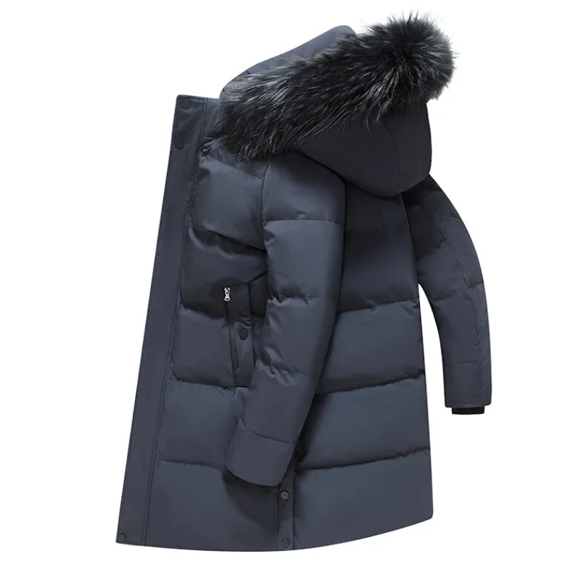 Sturmin - Parka Winterjacke Herren - Wasserabweisend, Warm Gefüttert, Kapuze