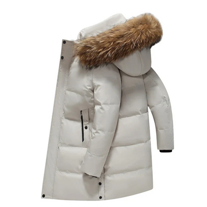 Sturmin - Parka Winterjacke Herren - Wasserabweisend, Warm Gefüttert, Kapuze