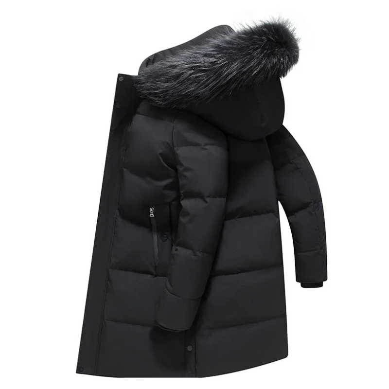 Sturmin - Parka Winterjacke Herren - Wasserabweisend, Warm Gefüttert, Kapuze