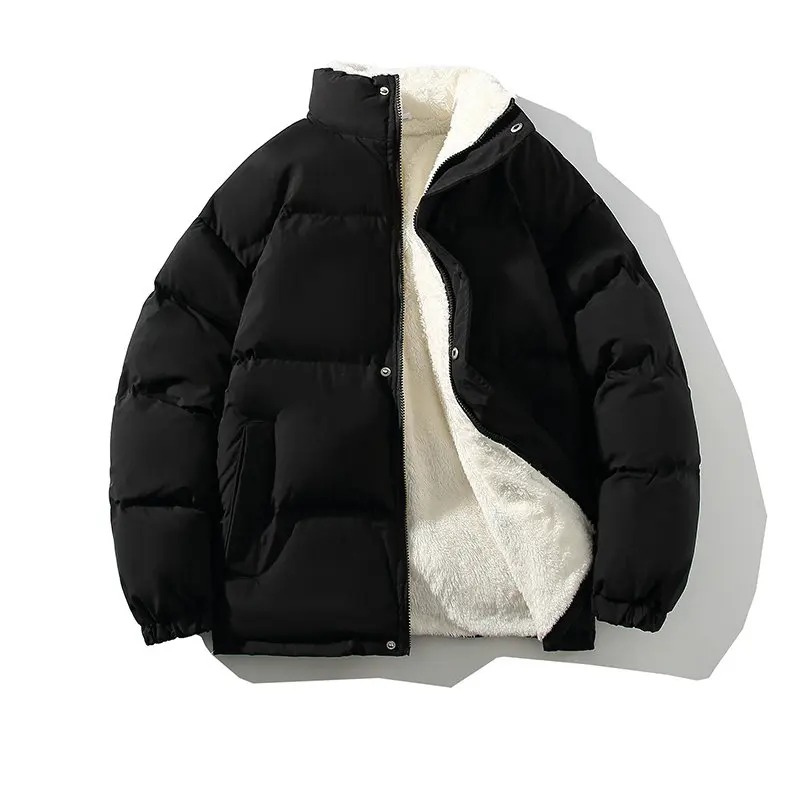 Skarnox - Puffer Jacke Herren - Warme Winterjacke mit Fleece Innenfutter