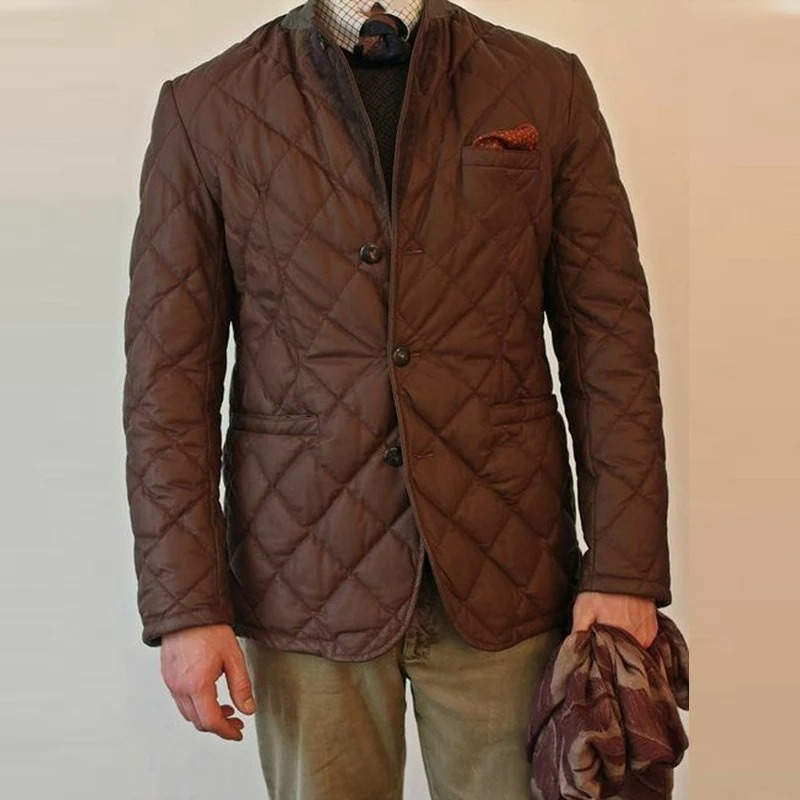 Thermex - Gewattierte Jacke Herren - Elegantes Design, Leicht, Steppoptik, Alltagstauglich