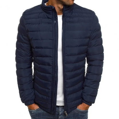 Vinturo - Pufferjacke Herren – Leichte Steppjacke mit Reißverschluss für Winter