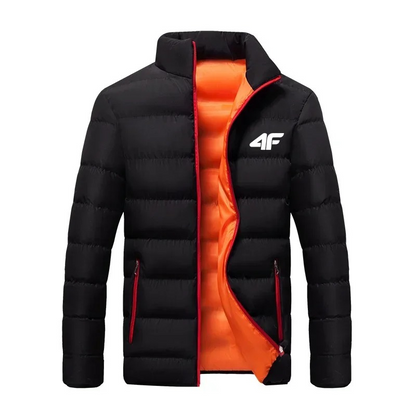 Schroff - Pufferjacke Herren – Leichte Steppjacke mit Stehkragen und Reißverschluss