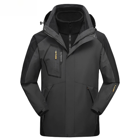 Wettero - Wasserdichter Wintermantel Männer – Winddicht, Warm, Outdoorjacke