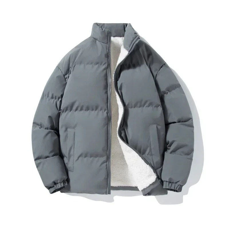 Vestrow - Puffer Jacke Herren - Warm Gefütterte Winterjacke mit Stehkragen