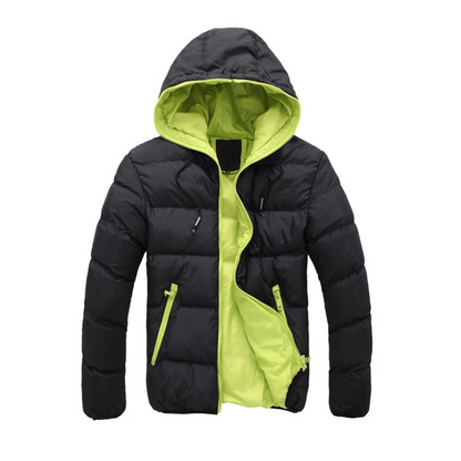 Nordrak - Puffer Jacke Herren - Leichte Winterjacke mit Kapuze und Reißverschluss