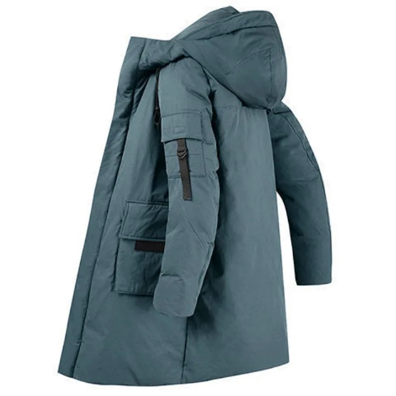 Winfort - Parka Winterjacke Herren mit Kapuze, winddichtem Design und Multifunktionstaschen