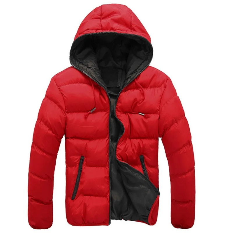 Nordrak - Puffer Jacke Herren - Leichte Winterjacke mit Kapuze und Reißverschluss