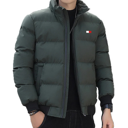 Voltero - Puffer Jacke Herren - Warme Winterjacke mit Stehkragen und Reißverschluss