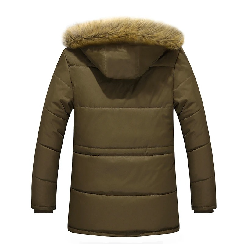 Wintero - Parka Winterjacke Herren mit Kapuze, warmem Futter und Taschendesign