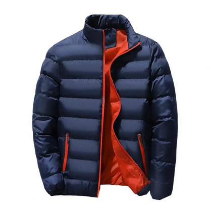 Snowlex - Gewattierte Jacke Herren – Ultraleichte Steppjacke mit Stehkragen