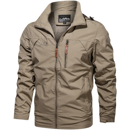 Wintero - Wintermantel Männer, Leicht, Winddicht, Reißverschluss, Outdoor Jacke