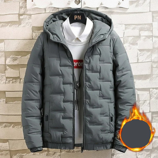 Sturmok - Daunenjacke Herren mit Stehkragen - Stylische Leichte Winterjacke