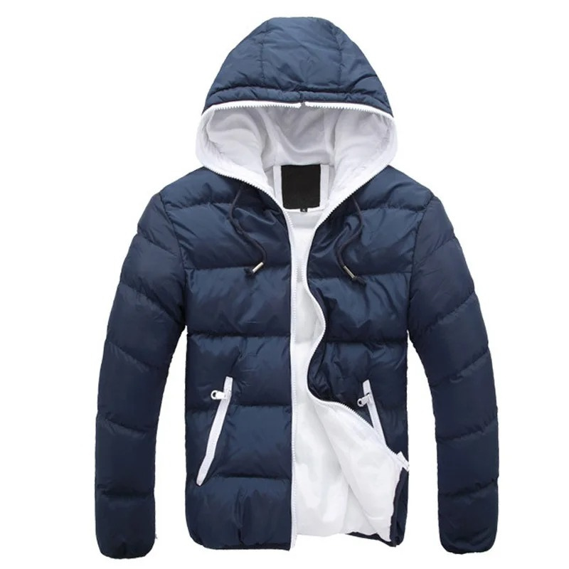 Nordrak - Puffer Jacke Herren - Leichte Winterjacke mit Kapuze und Reißverschluss