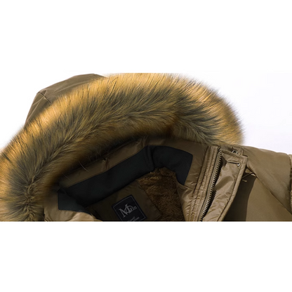 Wintero - Parka Winterjacke Herren mit Kapuze, warmem Futter und Taschendesign