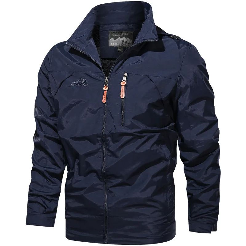 Wintero - Wintermantel Männer, Leicht, Winddicht, Reißverschluss, Outdoor Jacke