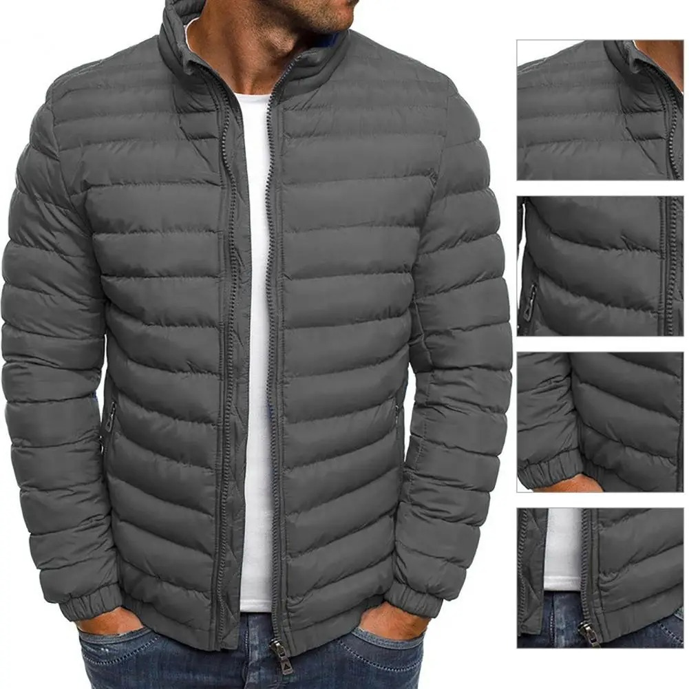 Vinturo - Pufferjacke Herren – Leichte Steppjacke mit Reißverschluss für Winter