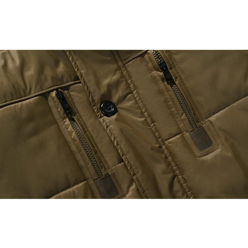 Wintero - Parka Winterjacke Herren mit Kapuze, warmem Futter und Taschendesign